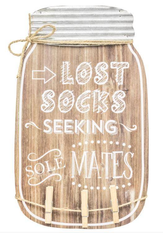 Lost Sock Mason Jar