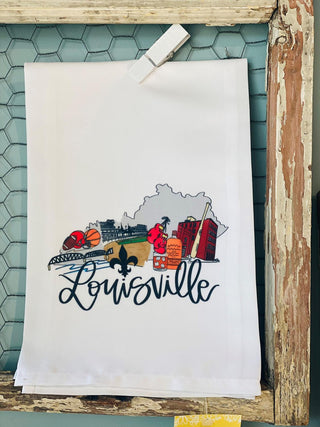 Louisville ATT Tea Towel