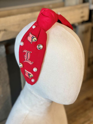 Louisville Cardinal Headband