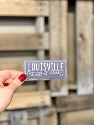 Louisville Chalkboard Sticker