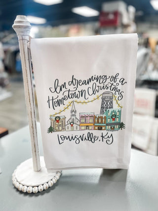 Louisville Christmas Towel