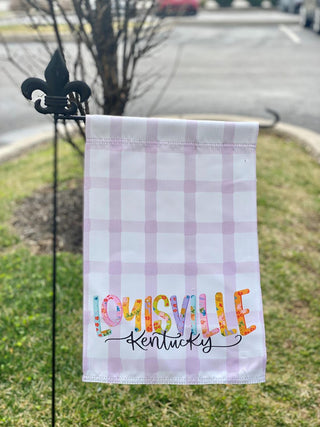 Louisville Floral Garden Flag