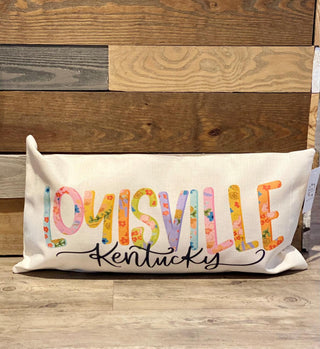 Louisville Floral Pillow