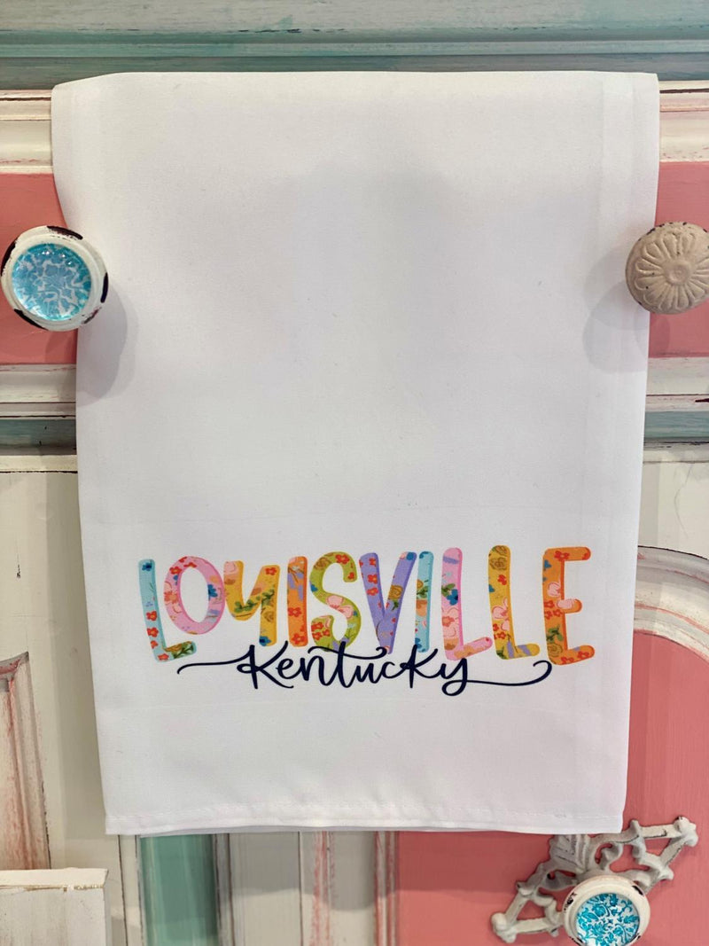Louisville Floral Towel