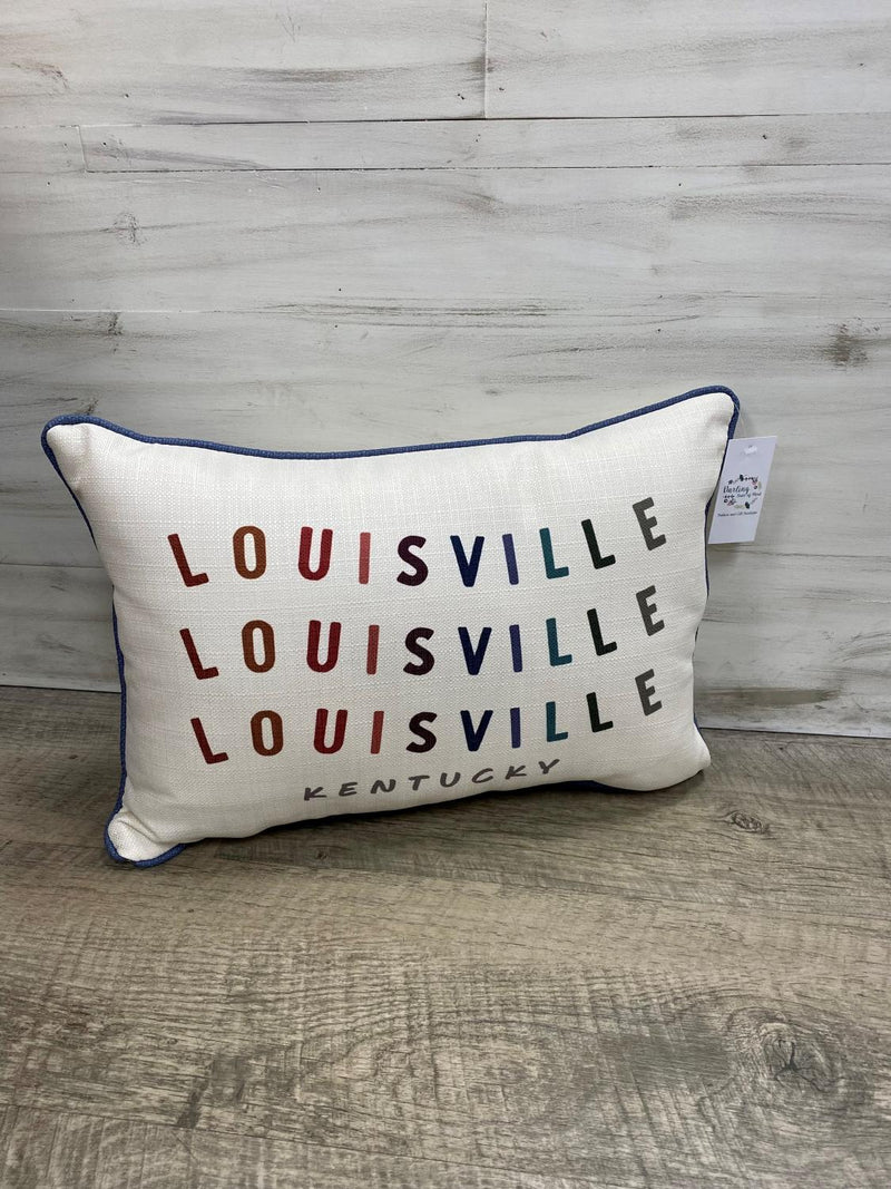 Louisville Warm Tones Pillow
