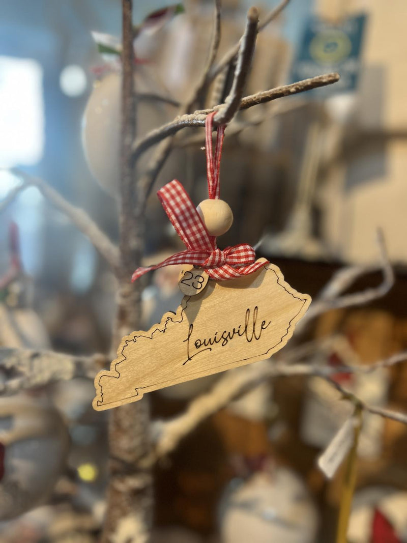 Louisville Wood Ornament