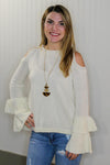 Love Song Ruffle Sweater