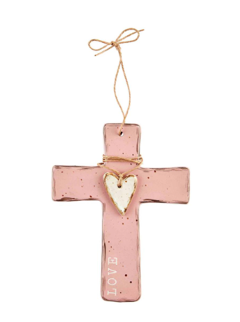 Love Stoneware Cross