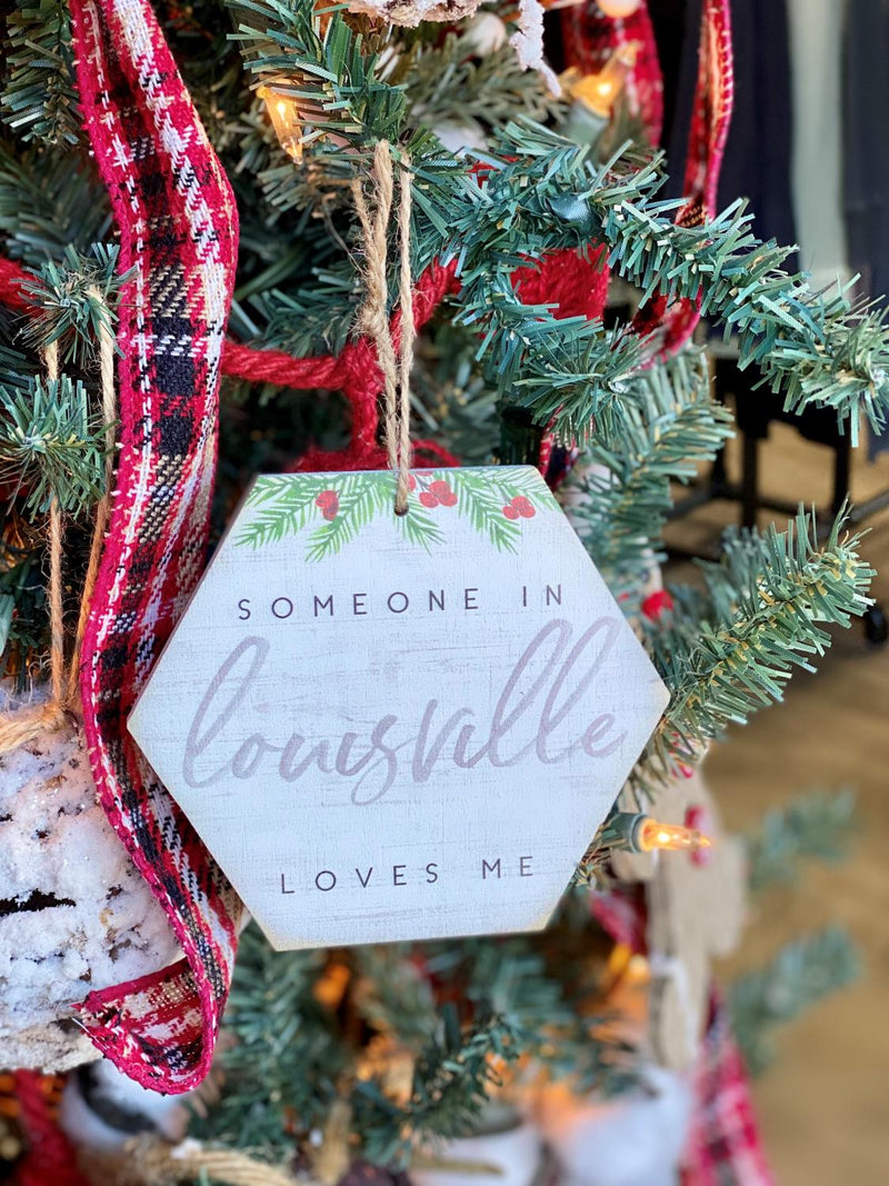 Loves Me In KY Ornament