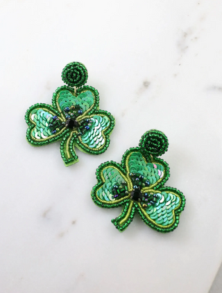 Luck O The Irish Earring