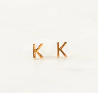 Luxe Initial Earring