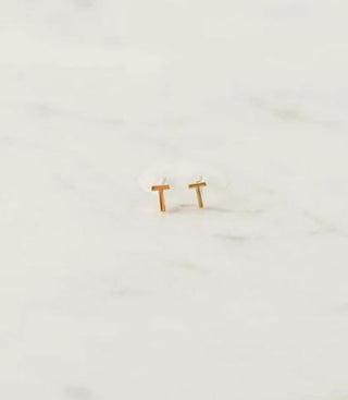 Luxe Initial Earring