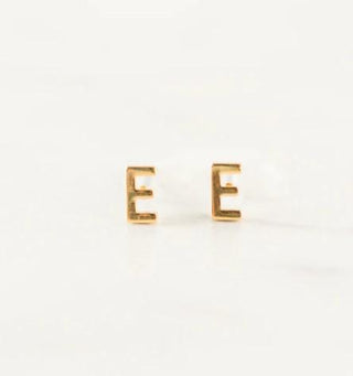 Luxe Initial Earring