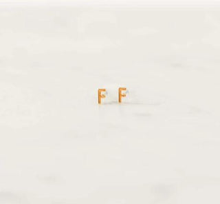 Luxe Initial Earring