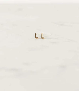 Luxe Initial Earring