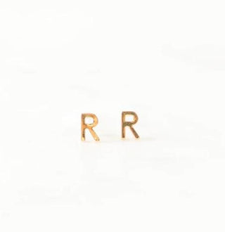 Luxe Initial Earring