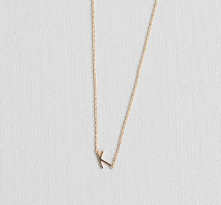 Luxe Initial Necklace (More Letters)