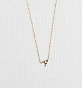 Luxe Initial Necklace (More Letters)