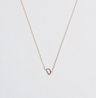 Luxe Initial Necklace (More Letters)