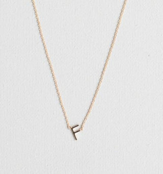 Luxe Initial Necklace (More Letters)
