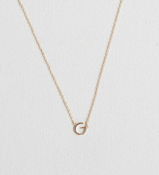 Luxe Initial Necklace (More Letters)