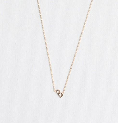 Luxe Initial Necklace (More Letters)