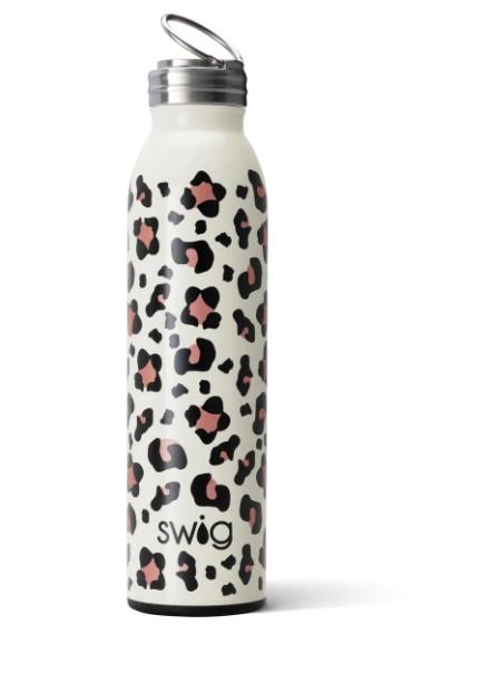 Luxy Leopard Flip & Sip Bottle