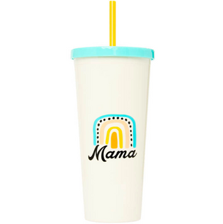 Mama Insulated Tumbler & Straw