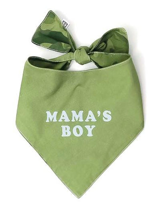 Mamas Boy Dog Bandana