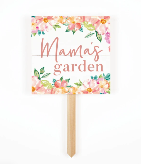 Mama's Garden Yard Sign
