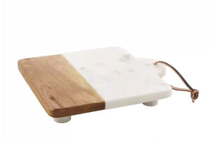 Marble Wood Trivet