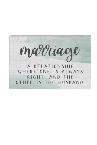 Marriage Sign