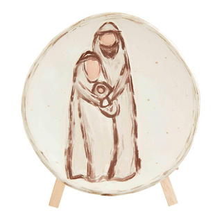 Mary & Joseph Plate Stand