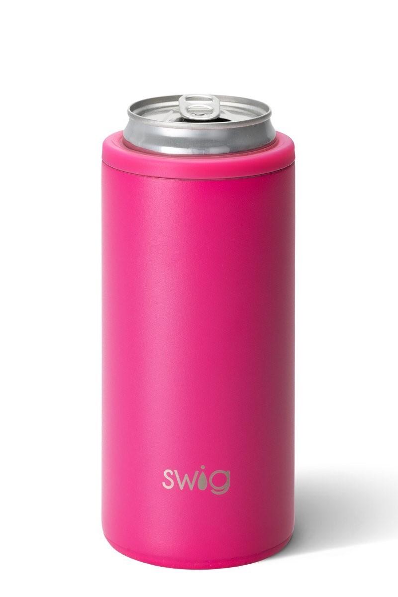 Matte Hot Pink Skinny Can