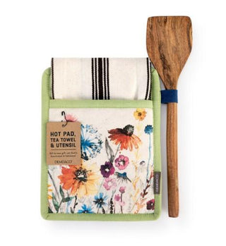 Meadow Hot Pad & Spatula Set