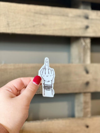 Mean People Sticker