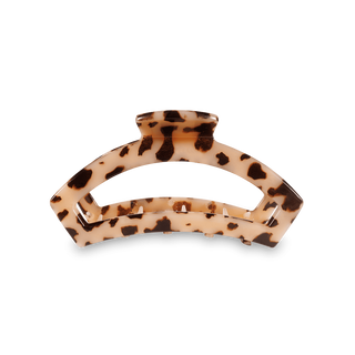 Open Blonde Tortoise Medium Claw Hair Clip