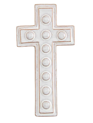 Medium Stoneware Cross