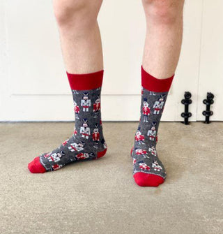 Men Nutcracker Sock