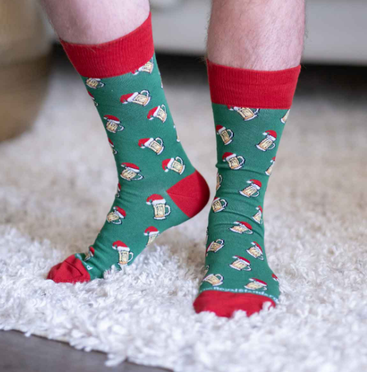 Men's Christmas Beer Socks Men's Christmas Beer Socks