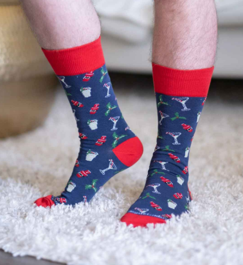 Men's Christmas Coctails Socks