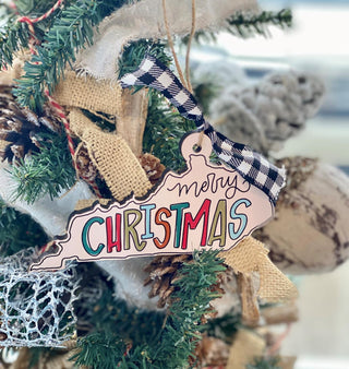 Merry Christmas KY Ornament