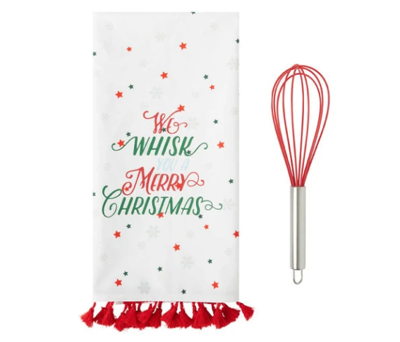 Merry Christmas Towel & Whisk