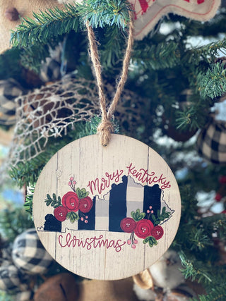 Merry KY Ornament