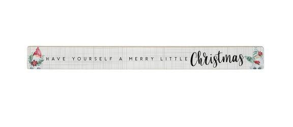 Merry Little Christm Long Sign