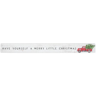 Merry Little Xmas Long Sign