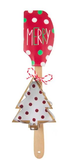 Merry Spatula Cookie Cutter Se