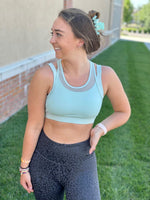 Mesh Overlay Sports Bra (More Colors)