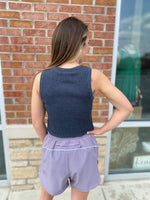 Mineral Washed Cropped Tank (More Colors)