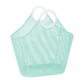 Mint Jelly Fiesta Shopper Bag